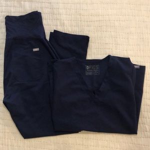 Figs maternity scrubs